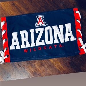 Laced up sides University of Arizona Tube Top